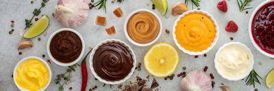 Hummus, sauces and dips