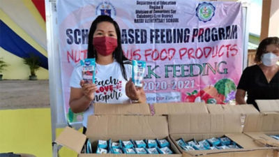 School feeding program in Philippines