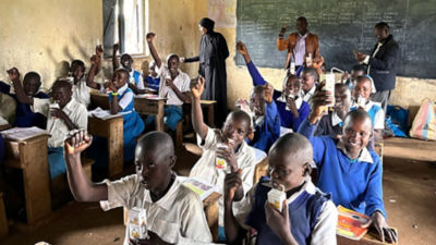 School children in Kenya