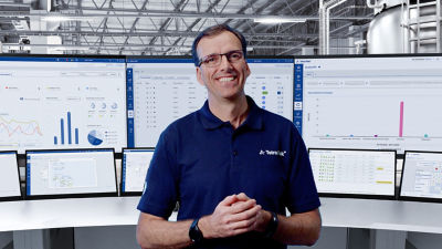Sean Sims in control room