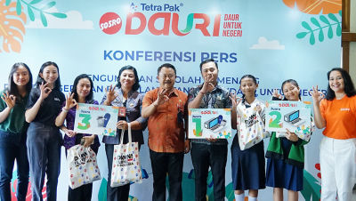 Sinar Sosro dan Tetra Pak Umumkan Sekolah Pemenang Kompetisi DAURI (Daur Untuk Negeri)
