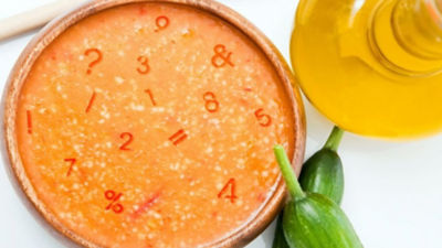 soup with numbers
