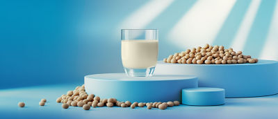 Soya beverage and soya beans