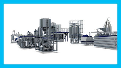 Soya beverage line