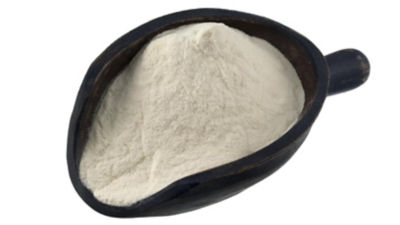 powder in a scoop