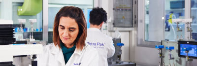 Una mujer en el laboratorio