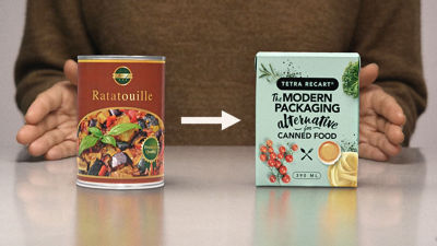 Switch from cans to cartons