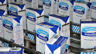 Milk in Tetra Brik Aseptic carton packages, Sadafco