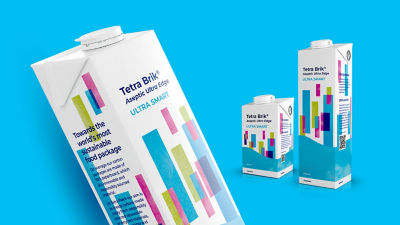 Tetra Brik Aseptic Ultra Edge carton packages