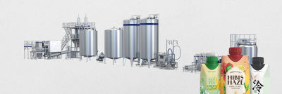 Processing line for RTD tea and tea in Tetra Prisma Aseptic cartons