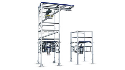 Conception modulaire du déchargeur de Big Bags Tetra Pak