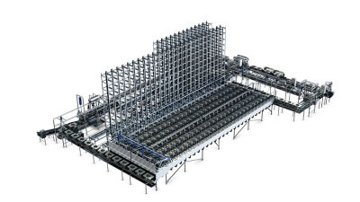 Tetra Pak Mould Handling w Enclosed Presses
