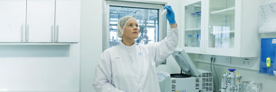 Tetra Pak® New Food Technology Development Centre - woman in lab