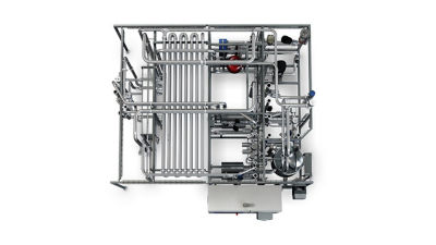 Compact yet service friendly design
