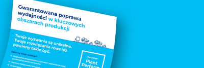 Infografika dotycząca gwarantowanej wydajności