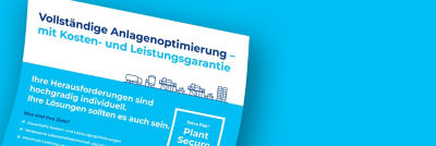 Infografik zur Anlagenoptimierung