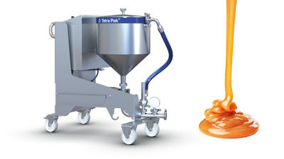 Tetra Pak Pump Station M3 with liquid caramel