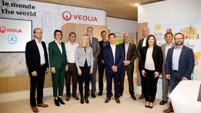 Tetra Pak and Veolia team