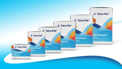 Tetra Recart carton packages line-up