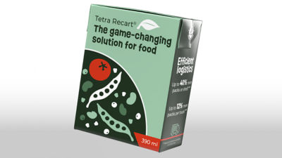 Tetra Recart package tomatoes