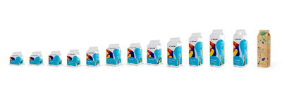 Tetra Rex carton packages line-up