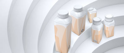 Tetra Top carton bottles with transparent top, still water