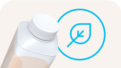 Tetra Top carton, leaf icon