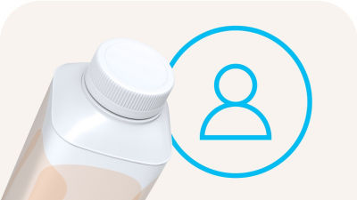 Tetra Top carton, people icon