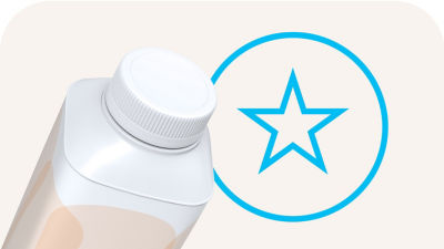 Tetra Top carton, star icon