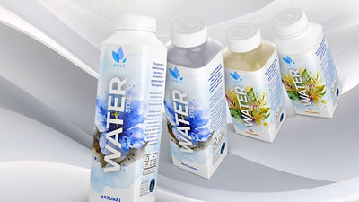 Tetra Top AD carton bottles for water