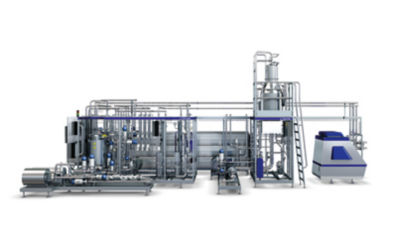 Tetra Pak<sup>®</sup> Pasteurizer PFC Line view