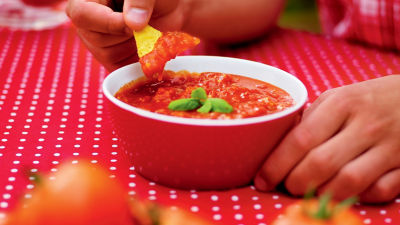 bowl of tomato sauce