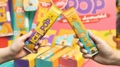 Ice lollies in Tetra Fino carton pouches