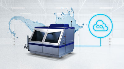 Homogenizer, water splash and CO2 icon, asset health monitoring