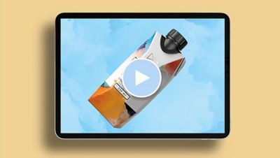 An Ipad displaying Nourishing Success video.
