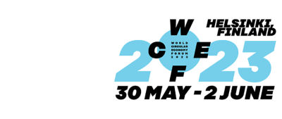 logotipo de wcef 2023