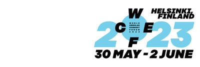 logotipo de wcef 2023