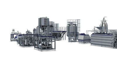 Soya bean beverage line