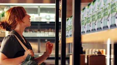 Woman in store