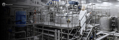 Female operator at production site