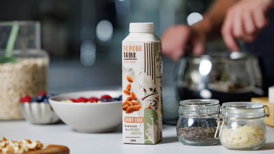 almond drink carton