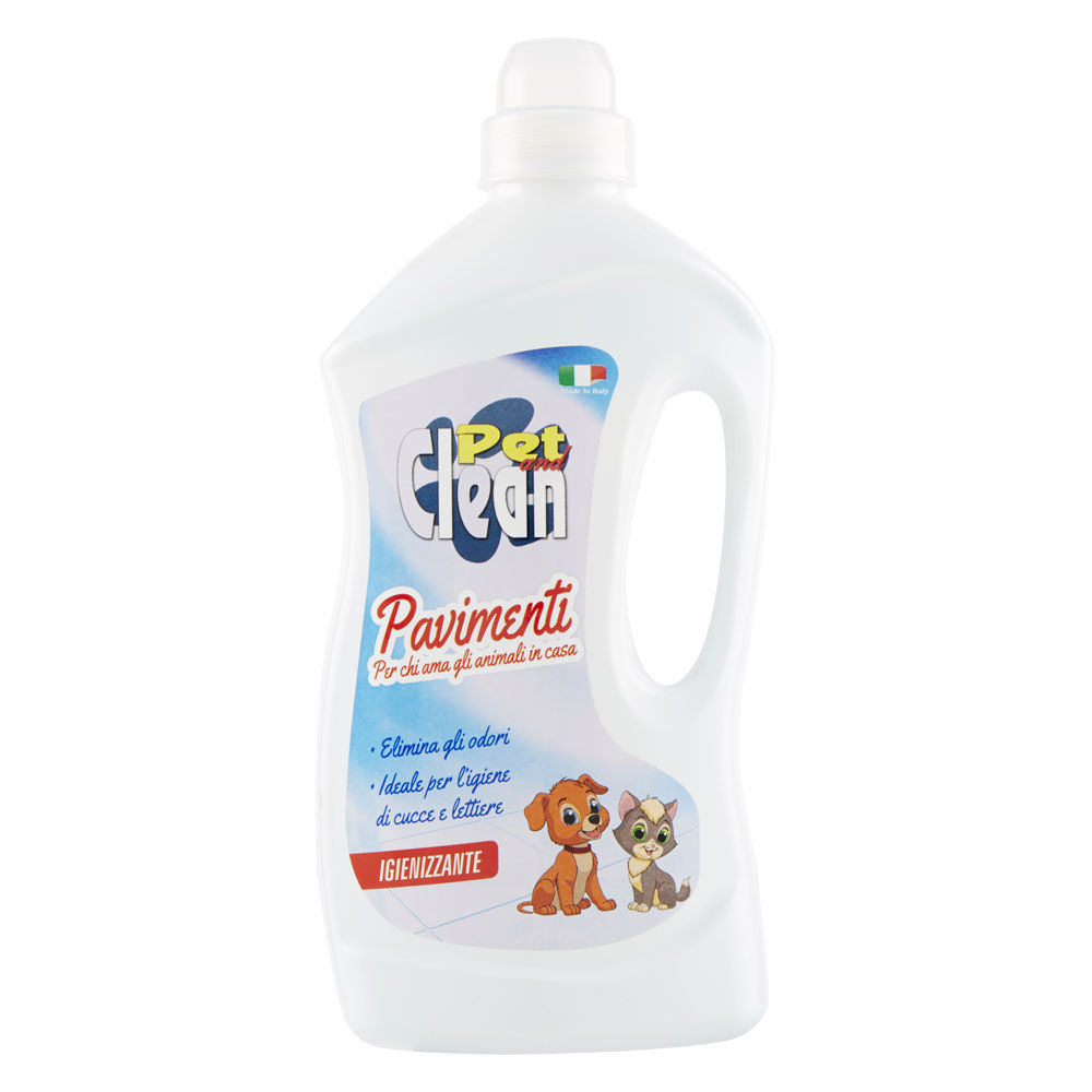 Detergente pavimenti solvz pet & clean igienizzante flacone lt.1 pz.1 - Immagine 01