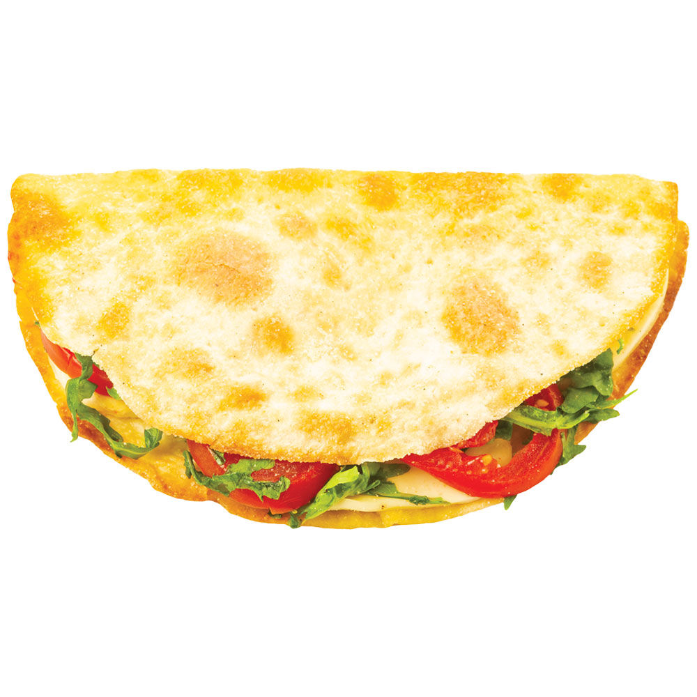 Tasca farcita con pomodoro rucola e mozzarella