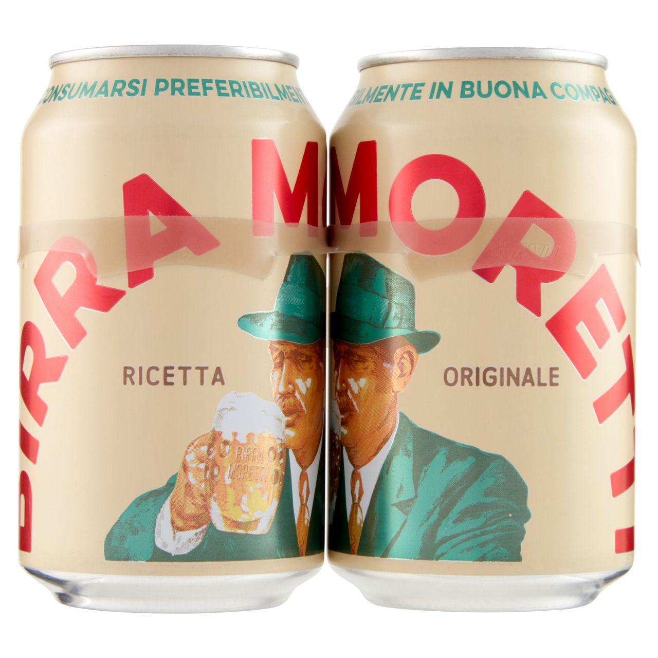 Birra Moretti in lattina 2 pz x 330 ml - Immagine 01
