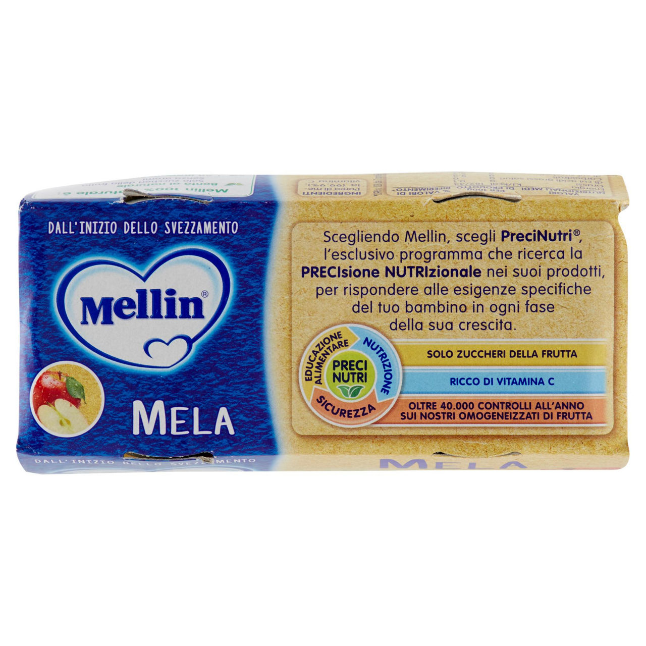 Omogeneizzato di mela 2 pz x 100 gr - Immagine 51
