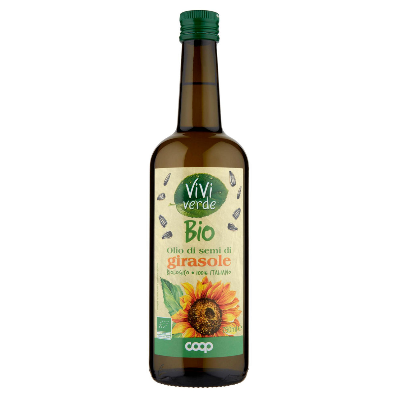 Olio di girasole bio 750 ml