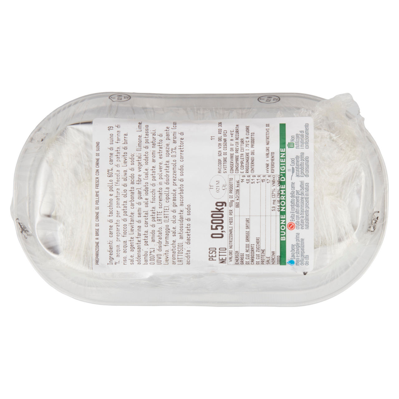 Polpettone Buona Domenica ricetta Classica 500 gr - Immagine 21