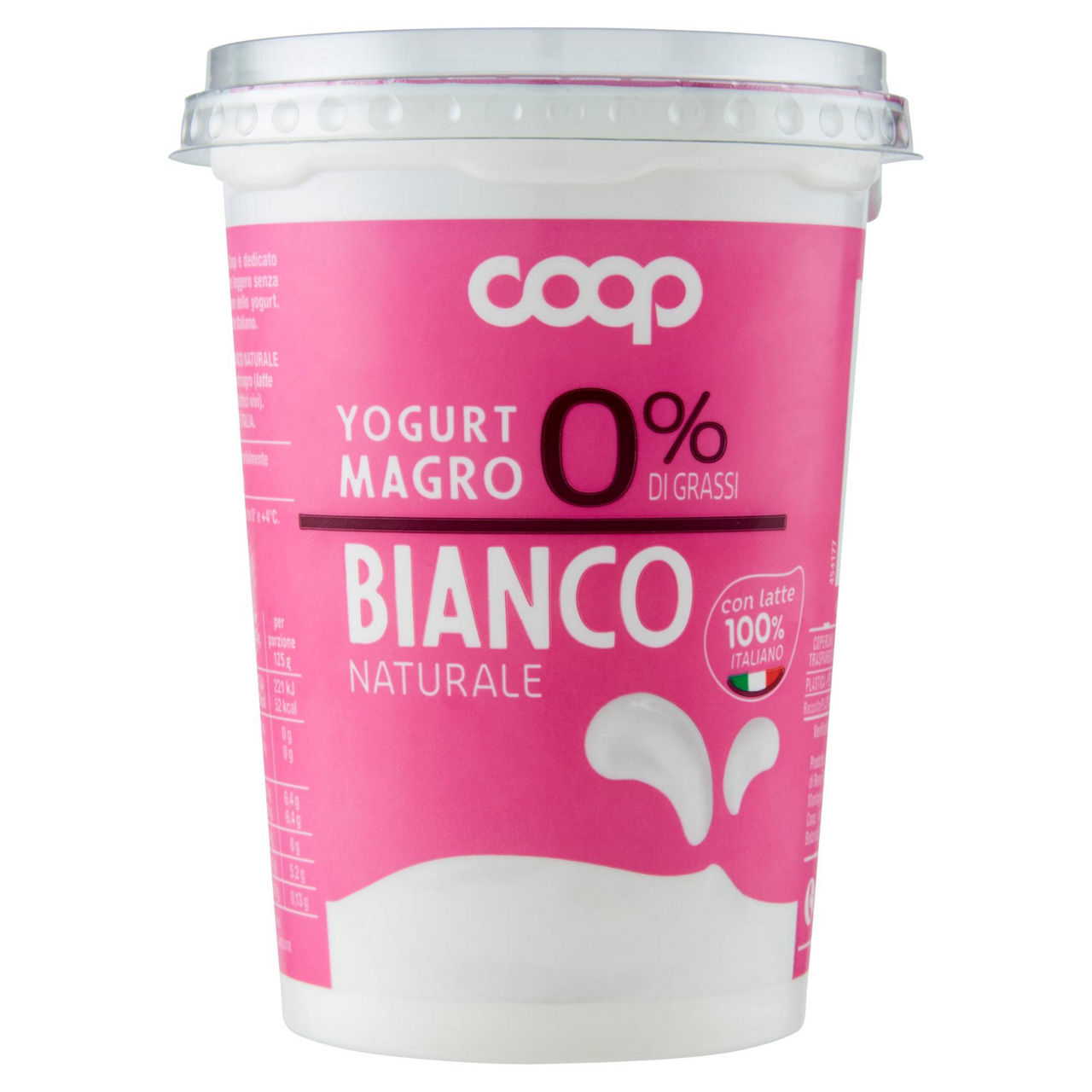 Yogurt bianco magro 500 gr - Immagine 01