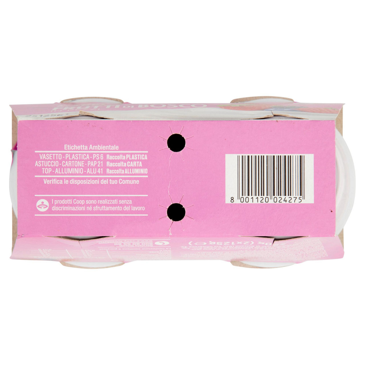 Yogurt magro con frutti di bosco 2 pz da 125 gr - Immagine 31