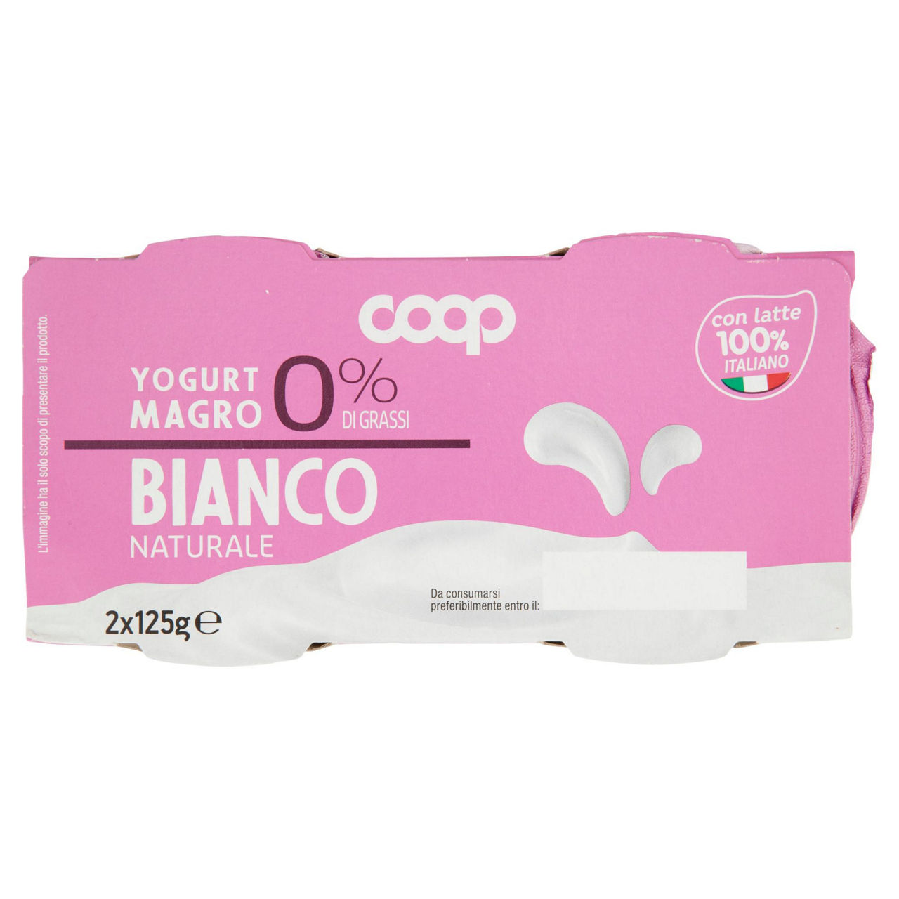 Yogurt bianco magro 2 pz da 125 gr - Immagine 31